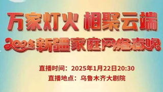 “万家灯火 相聚云端” 2025 新疆家庭网络春晚